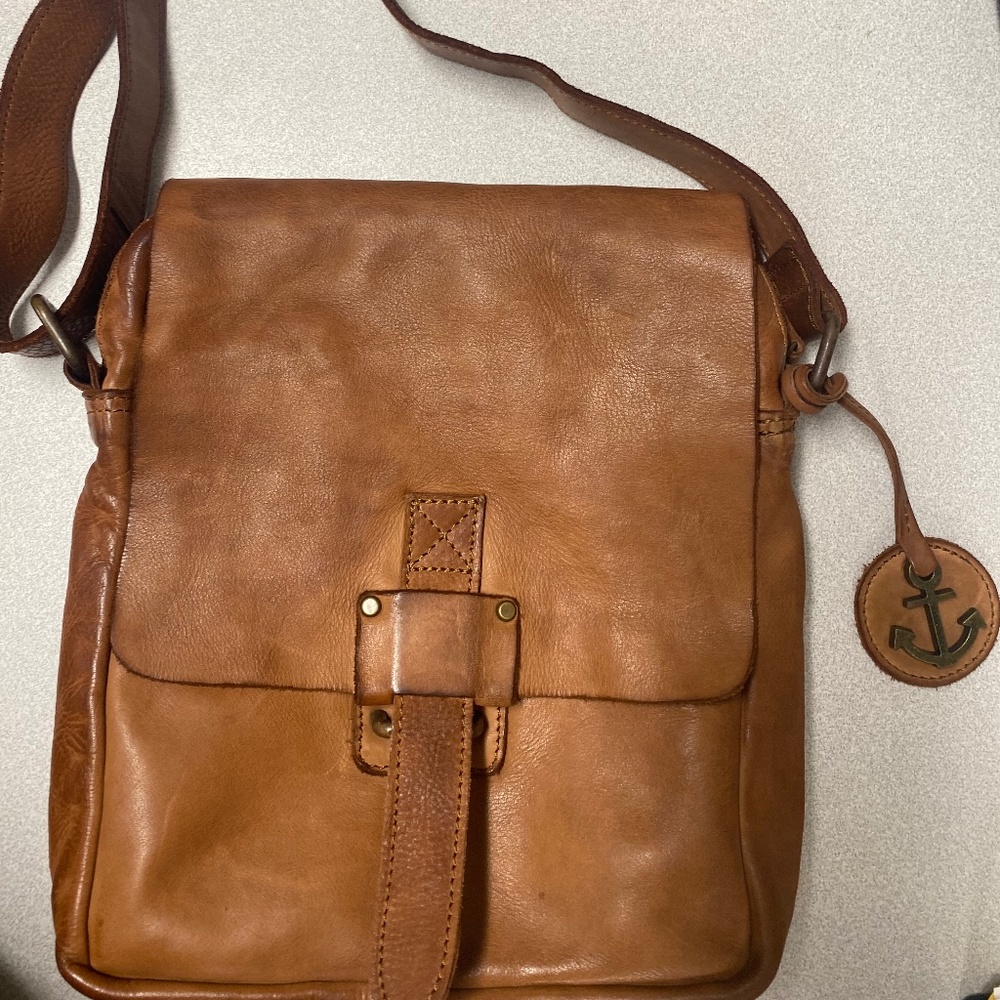 Harbor 2 leather flap  crossbody bag with wallet